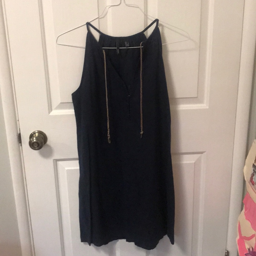 MNG casual navy blue dress size 4